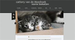 Desktop Screenshot of noorseboskatten.net